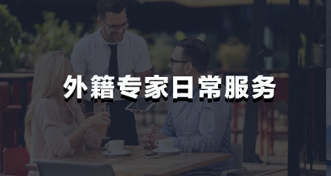 外籍专家日常服务