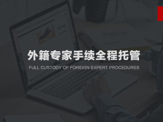 外籍专家手续全程托管